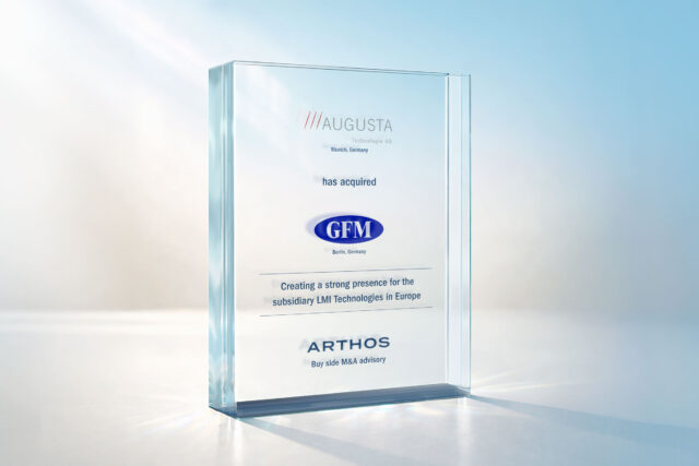 ARTHOS berät Augusta beim Kauf von GFM