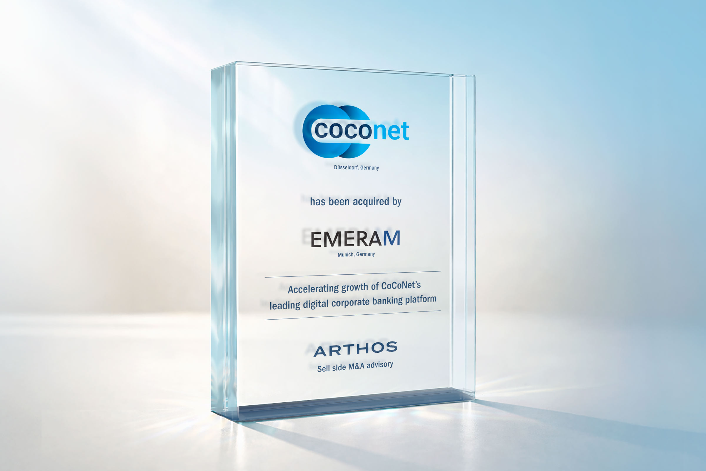 ARTHOS berät CoCoNet beim Verkauf an EMERAM