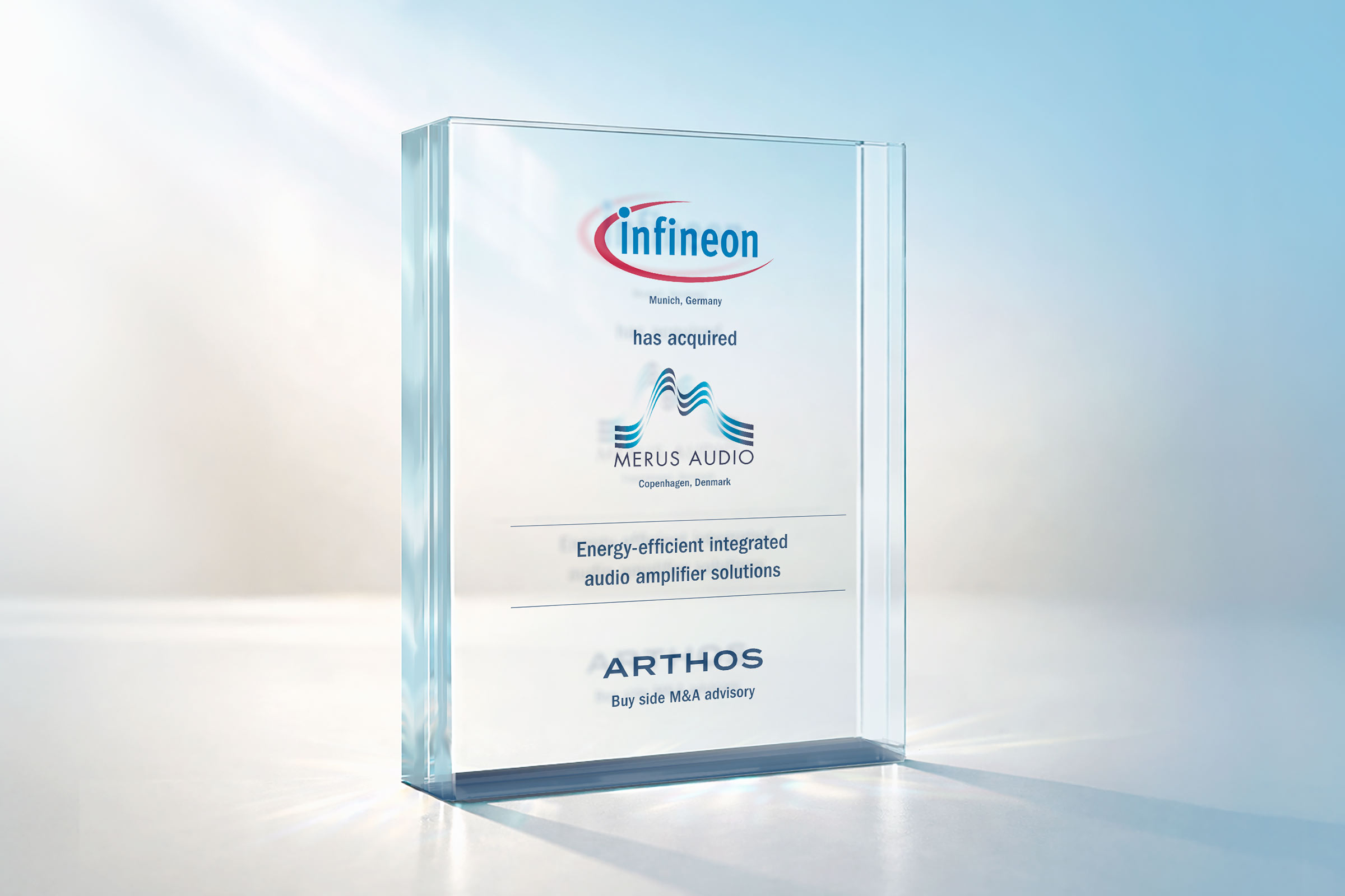 ARTHOS berät Infineon bei der Übernahme von Merus Audio