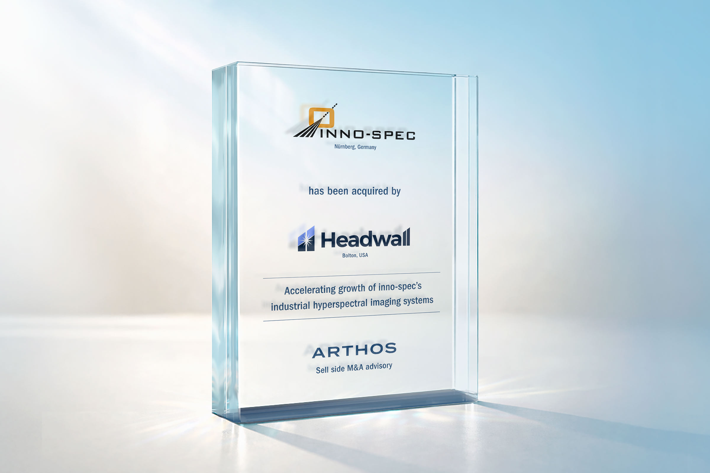 ARTHOS berät inno-tech beim Verkauf an Headwall