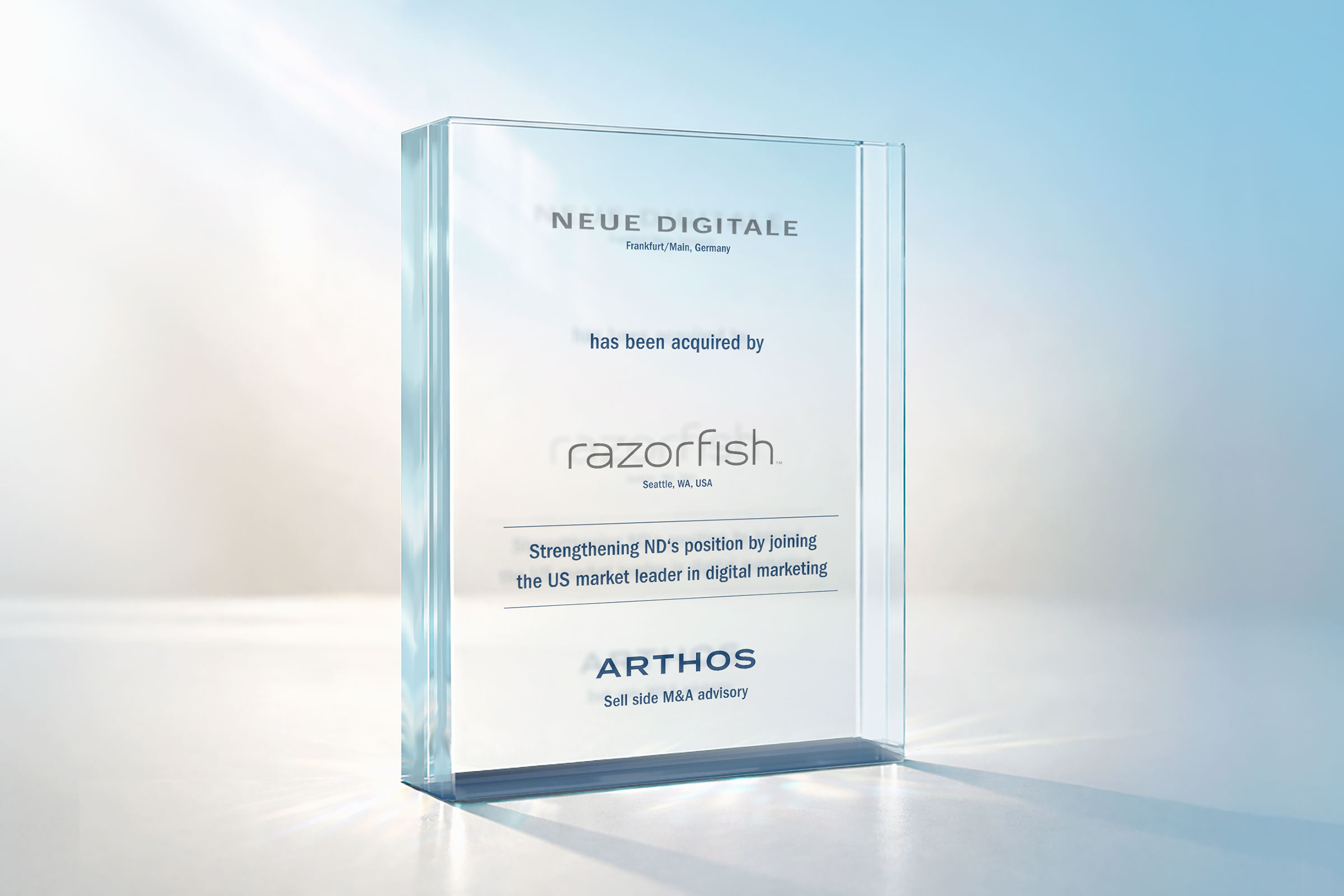 neue digitale verkauf an razorfish