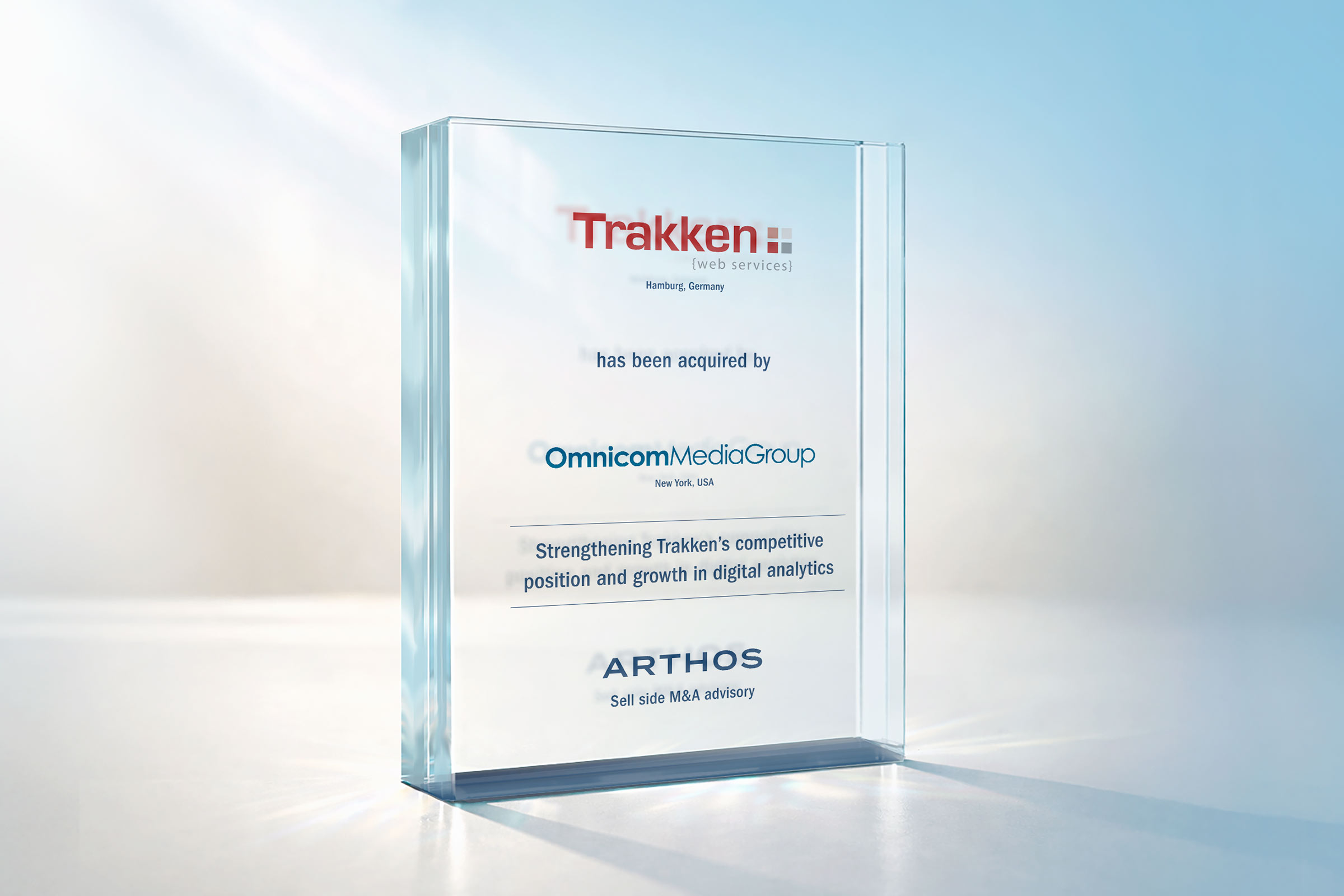 ARTHOS berät Trakken beim Verkauf an die Omnicom Media Group